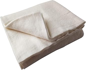 King Quilt Batting for Quilting, 96"X108" Natural Cotton Quilting Batting Fabric for Sewing