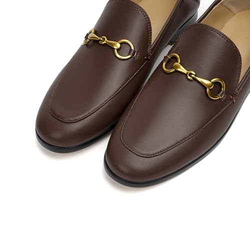 Image of Vertundy Loafers for Women Penny Loafer Comfortable Slip On Dressy Casual Business Work Office Shoes