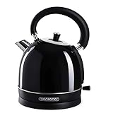 SICHERHEIT: Zusätzlich, zur automatischen Abschaltfunktion, besitzt der Teekocher auch einen Überhitzungs- und Trockengehschutz. Damit Sie auch bei kalkreichem Wasser Ihr Heißgetränk genießen können, beinhaltet der Kessel auch einen herausnehmbaren Kalkfilter, welcher auch abwaschbar ist.