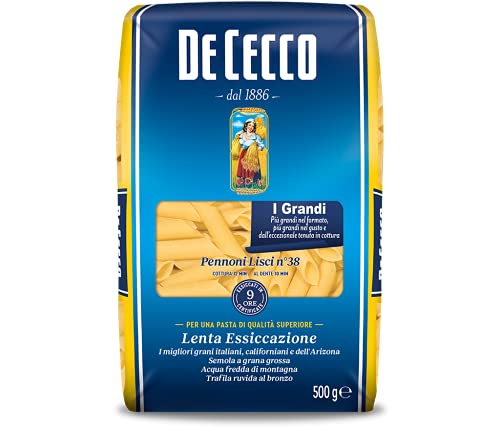 De Cecco - Pennoni Lisci n.38, 500 g