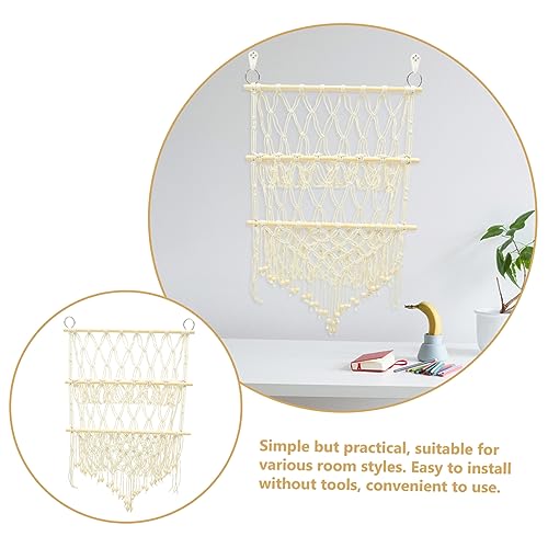 Hamac de rangement en maille extensible pour suspendre les jouets