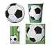 3D Soccer Ball Party Supply Pack - 8 Servings, 25 Pcs