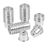 【Material de primera calidad】 El candelabro está hecho de aluminio de alta calidad, resistente, a prueba de óxido, resistente al calor y duradero, que se puede utilizar durante mucho tiempo.