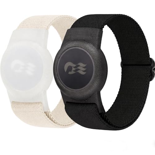 2-Pack Medallion Holder for Princess Cruise, Adjustable Nylon Wristband