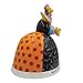 Enesco Disney by Romero Britto Alice in Wonderland Queen of Hearts Holding Flamingo Mallet Figurine, 8.27 Inch, Multicolor