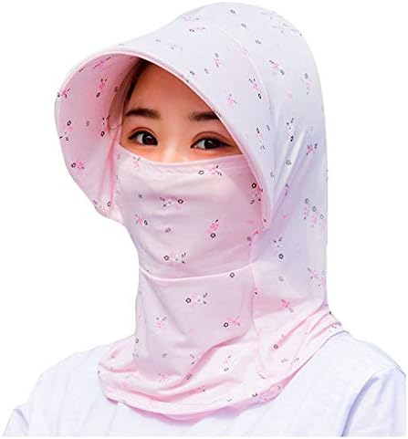 Sun Hats for Women, Sun Hat with Face Shield, Face Cover Sun Hat, Protective Hat with Face Shield, Women Large Summer Hat Sun Visor Wild Fashion Cloth Hat Fishing Hat Safari Cap (Beige)