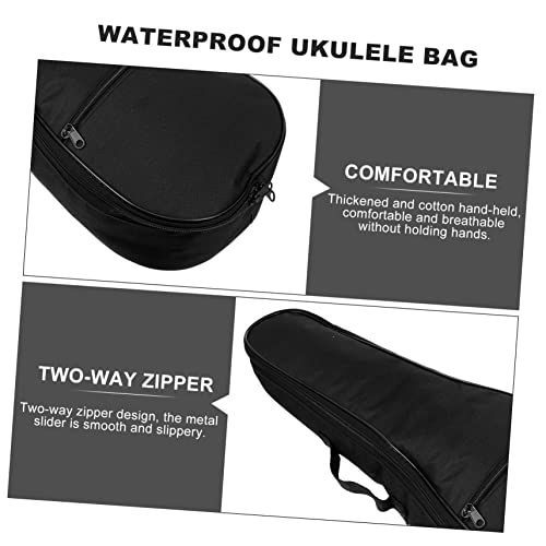 ERINGOGO Saco De Ukulele Caixa De Ukulele Soprano Estojo Rígido Para Ukulele Bolsa De Ombro Ukulele