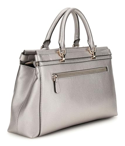 Sac Bandouliere Guess Sac Bandoulière Eco Ali Luxury Satch Pewter EBM951105 Unique - vue 3
