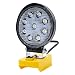 Produktbild Powtree Kabelloses für DeWalt 18V/20V Akku Strahler Arbeitsleuchte von DeWalt (Akku NICHT im Lieferumfang enthalten).LED-Arbeitsleuchte, Breitstrahl-Flutlicht mit verbessertem Niederspannungsschutz