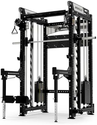 Mikolo Anubis-2.0 Ultimate Smith Machine, 2000LBS Power Cage with...
