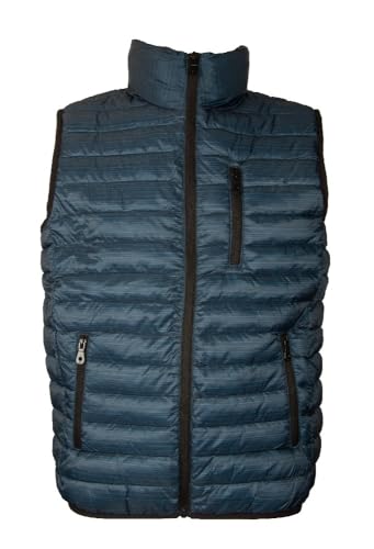 Veste sans manches homme à fermeture éclair pour remédier aux coups de froid