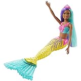 Barbie GJK10 Dreamtopia Surprise Mermaid Doll,Purple - Image 6