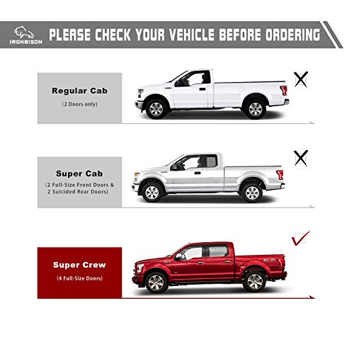 Estribos IRONBISON para Ford F150 y F250/350 2015-2026 miniatura 2