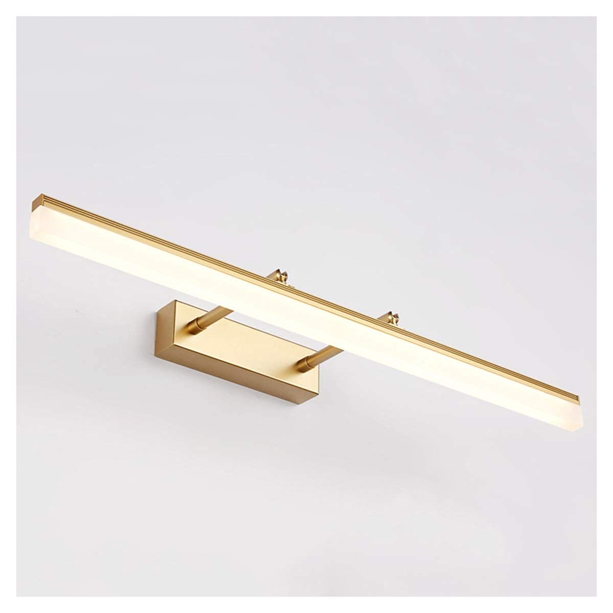 HYSJDMNC Vanity Light LED Vanity Light Acrylic Bathroom Mirror Headlights Fixtures Wall Lamp Make-up Mirror Front Wall Sconce Hotel Study Hallway Interesting