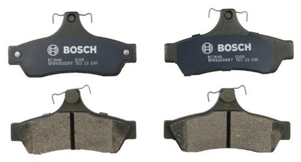 Bosch Automotive BP1078 QuietCast Premium Semi-Metallic Disc Brake Pad Set For: Subaru Forester, Legacy, Outback, B9 Tribeca, Tribeca, WRX, Front — view 208