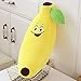 hokkk 40-80CM Lustige kreative Banane Gefüllte weiche Kissen Sofa Kissen Baby Schöne Plüschpuppe Kinder Obstspielzeug Kinder Geburtstagsgeschenke 40CM 1