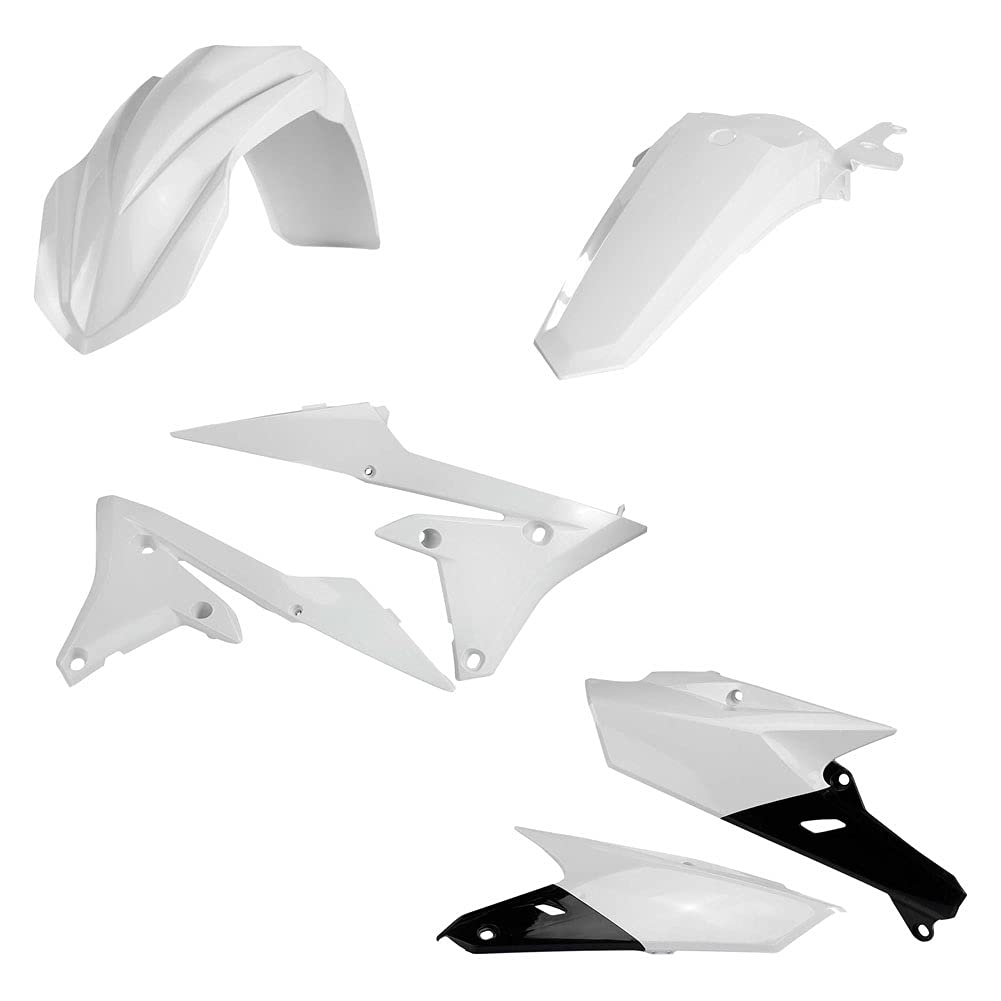 Amazon.com: Acerbis Replica Plastic Kit White for Yamaha WR450F