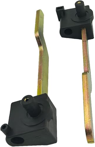 Miniatura 3 de Juego de reparación de palanca de bloqueo superior, barra de pestillo de tragaluz derecha y izquierda, compatible con BMW E46 325Ci 330Ci M3