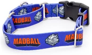 Madball Hardcore Lives Black & Blue Dog Collars (Martingale w/Buckle, XXL 1")