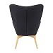 Vaukura Sillón Contour - Sillón Patchwork con Reposapiés