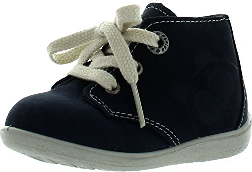 Ricosta Boys Wide First Walker Baby Lace Up Shoes