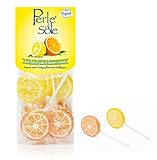 Perle di Sole Assorted Lemon and Orange Lollipops (4.94 oz.)