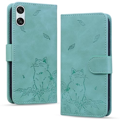 Vokpok Sony Xperia 10 VI �P�[�X �蒠�^ �㎿PU���U�[Xperia 10 VI SO-52E/SOG14���z�^ �P�[�X �J�[�h���[�y�ʔ��^ �G�N�X�y���A 10 VI �P�[�X �X�^���h�@�\�t�� Xperia 10 VI �P�[�X �ϖ�