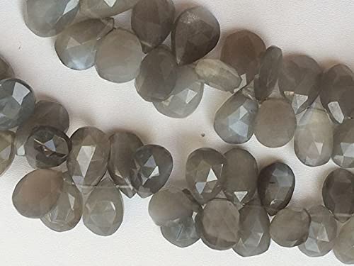 Collier pierre de lune grise LKBEADS en perles naturelles haut de gamme