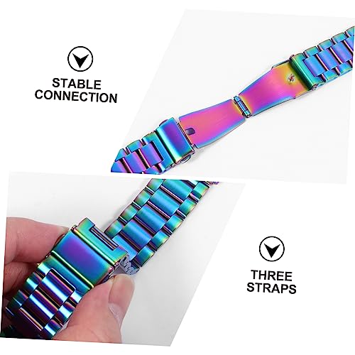 Watch Strap for Sense Replacement Band Fashion Metal Wristband Elegant Jewelry Style Versatile for Daily Wear and Special Occasions2