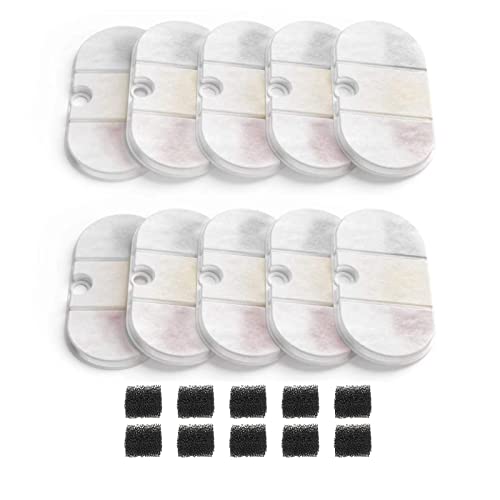 Confezione da 10 filtri per acqua per PETLIBRO