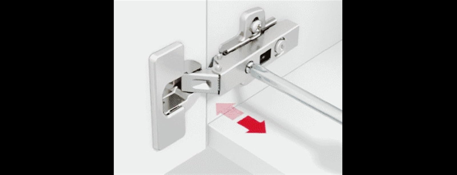 Zawiasy do drzwi, 10 szt. Hydrauliczny zawias do drzwi szafki z cichą sprężyną 304 stal nierdzewna 110x62mm(Middle bend (10Pcs))