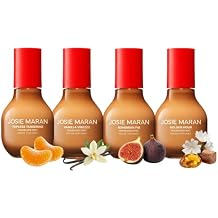 Josie Maran Fragrance Layering Set, 4 Hair & Body Perfume Mists for Women