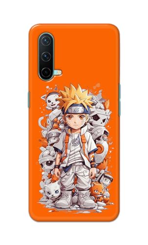 Image of PRINTFIDAA Printed Hard Back Cover Case for OnePlus Nord CE 5G Back Cover (Famous Anime Cartoon Character) -112