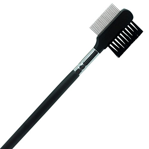 Kinghard Eyebrow Eyelash Dual-Comb Extension Brush Comb Makeup Tool