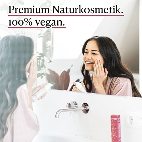 CBD Antifalten Creme mit Soforteffekt | 125 mg Cannabidiol | Bio Naturkosmetik | 100% vegan | Speziell für empfindliche oder gereizte Haut | Anti Aging Pflege gegen Falten | Glättend & aufpolsternd