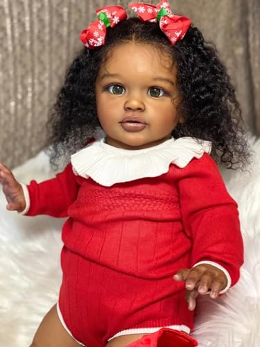 Muñeca Reborn Toddler Pippa 26 pulgadas con cuerpo suave miniatura 3