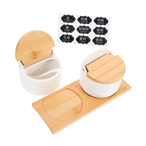Cabilock Spice Jar Organizer Multi-use Condiment Containers for Home Restaurant