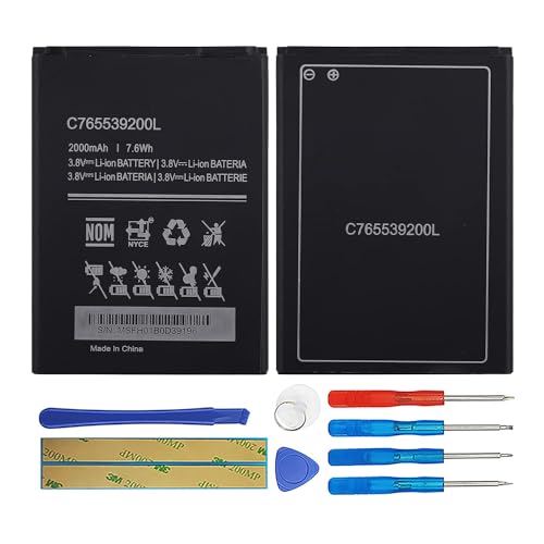 Duotipa Battery C765539200L Compatible with BLU Studio X8 HD Studio G2 HD with Repair Tool Kit