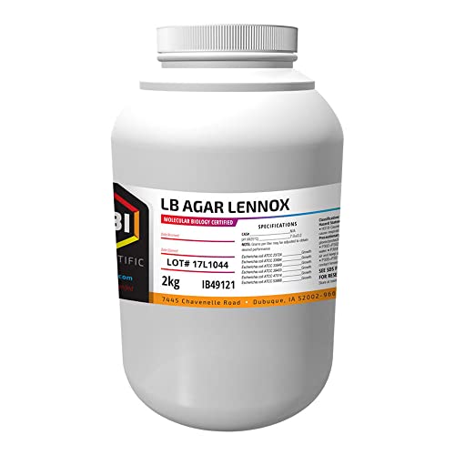 LB Agar Lennox pour biologie moléculaire en format économique de 2kg
