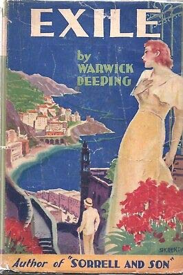 EXILE By WARWICK DEEPING Grosset Dunlap HC 1929... B08L6KGBTW Book Cover