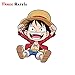 RJGOPL Adesivo per Auto FC603   One Piece Rufy Adesivi per Auto Portatile Zaino in PVC Casa Decalcomania Cuscino Bike PS4 Impermeabile 30 cm (11,81 Pollici) FC603 A