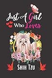 Shih Tzu Gifts: Perfect Journal To Write In for Girls Women and Kids Adults. Cute Gifts For Shih Tzu...