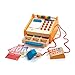 Hape Registrierkasse von Hape| 37-teiliges Kassen-Set aus Holz für Kinder|mit Taschenrechner-Funktion