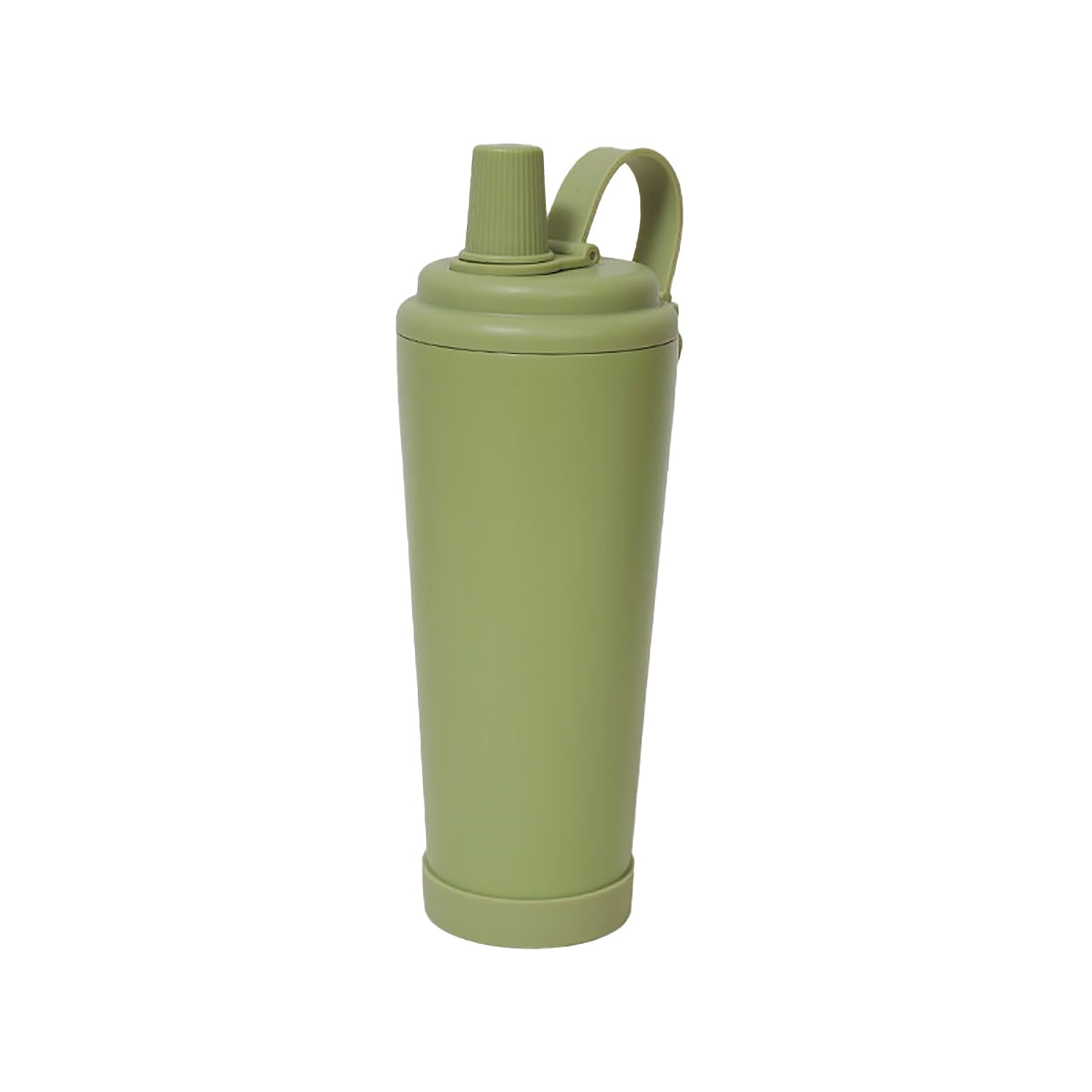 710ml / 24oz, Vaso Térmico Magnético, Termo Taza, Resistente y Duradero, Fácil de Transportar y Limpiar, Ideal para El Trabajo, Deportes, Senderismo y Camping(Green)