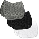  Eskadron REFLEXX Schabracke Velvet Crystal, Größe:Dressur (DL), Farbe:White