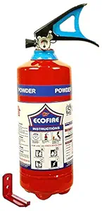 ECO FIRE Iron ABC Powder Type Fire Extinguisher 2 Kg (Red) - Pack of 2