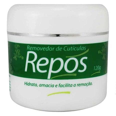 Repos Amaciante de Cutículas e Calosidade 120ml+Creme Removedor de Cutícula 120g+Creme Para Mãos e P