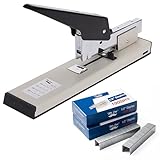 Mr. Pen- Heavy Duty Stapler with 1000 Staples, 100 Sheet High Capacity, Office Stapler, Desk Stapler, Big Stapler, Paper Stapler, Commercial Stapler, Large Stapler, Industrial Stapler, Heavy Stapler