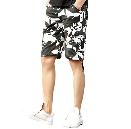 Short cargo homme coton FULBHPRINT grande taille 5 pour ne plus manquer d'espace de rangement