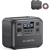 BLUETTI AC70 Solar Generator with Charger 1 (Ships Separately), 768Wh LFP Backup, 560W Alternator, DC-DC Charger for Portable Power Station, 2H Full Charge via Car, for Road Trips, Off-grid Use